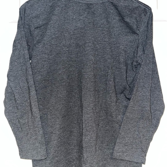 Children’s Place Boy Long Sleeve Shirt Graphic Gray L 10 / 12 - Picture 3 of 4